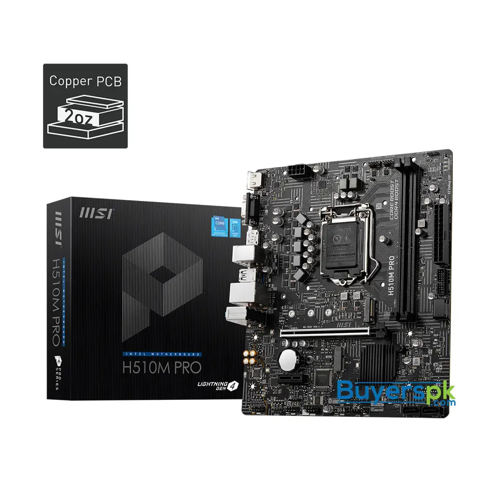 Msi H510m Pro Micro Atx Lga1200 Motherboard - Price in Pakistan Msi H510m Pro Micro Atx Lga1200 Motherboard - Price in Pakistan